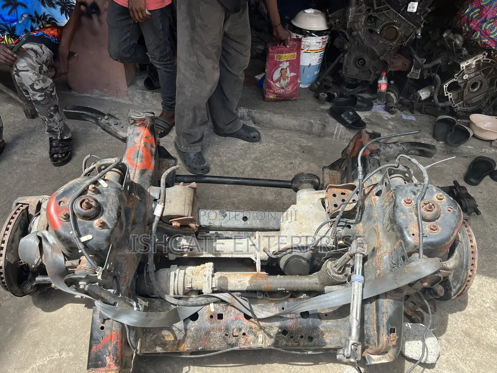 F150 Complete Front Bim and Steering Rack