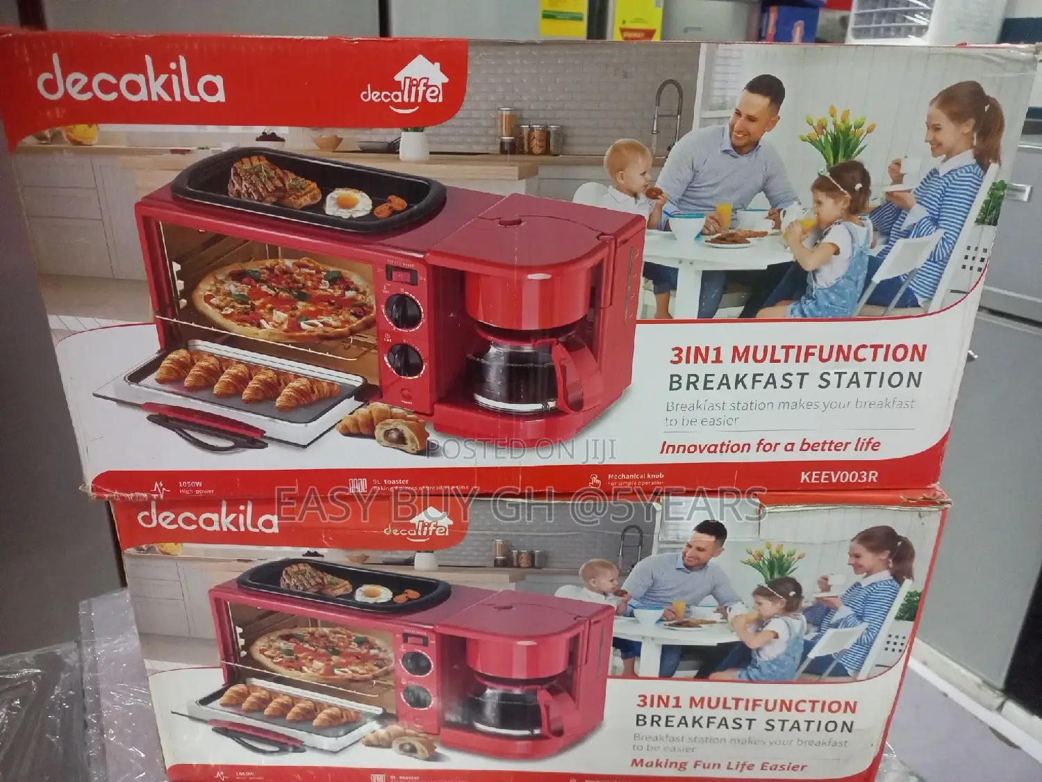 3in1 Decakila Energy Saving Multifunction Breakfast Station