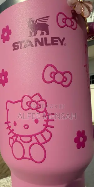 Peony Kitty Stanley 40oz With Accessories