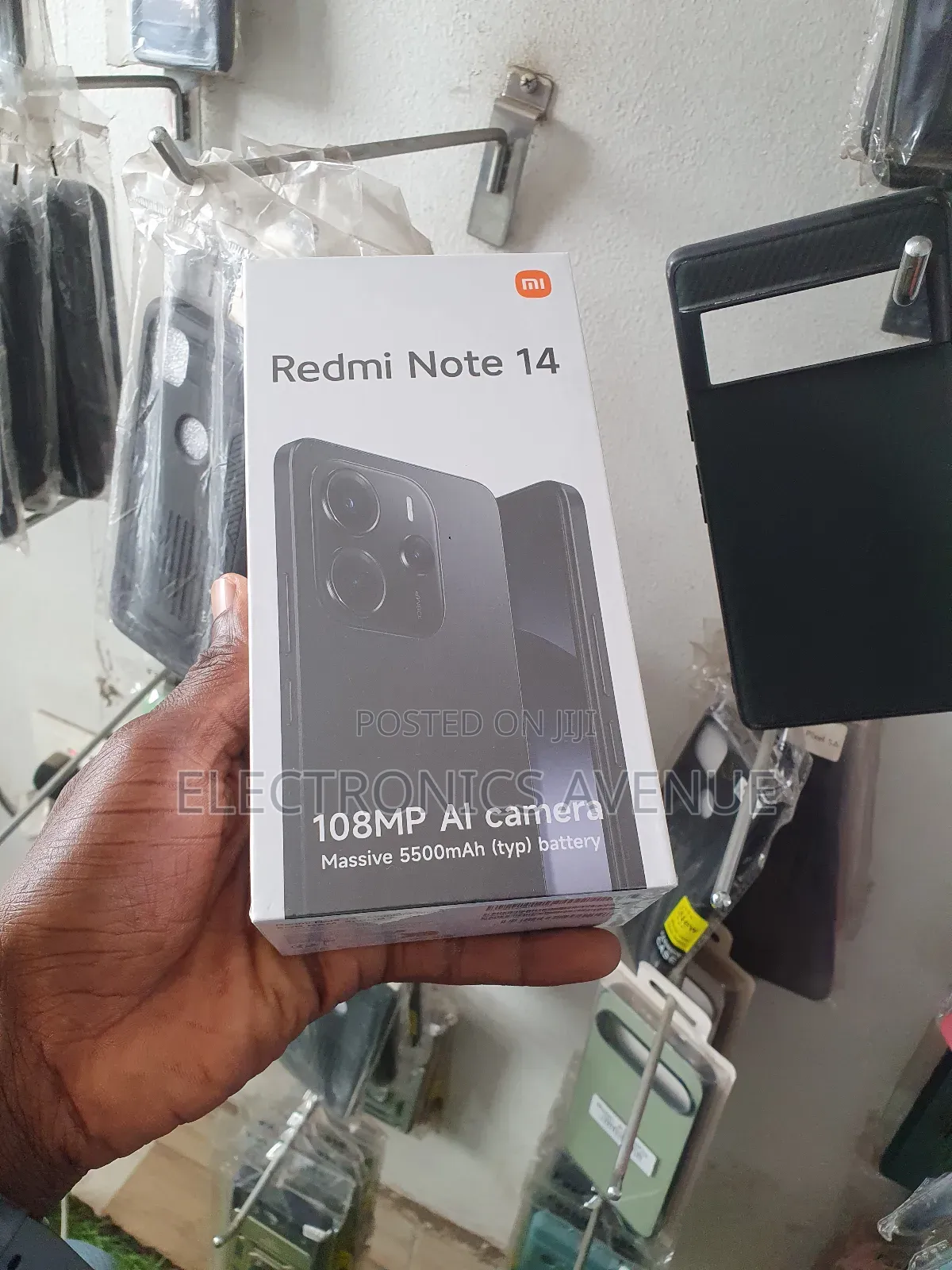 New Xiaomi Redmi Note 14 4G 256 GB Black