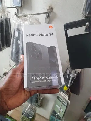 New Xiaomi Redmi Note 14 4G 256 GB Black