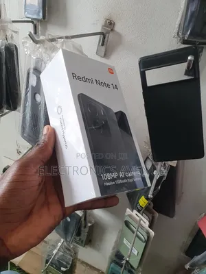 New Xiaomi Redmi Note 14 4G 256 GB Black