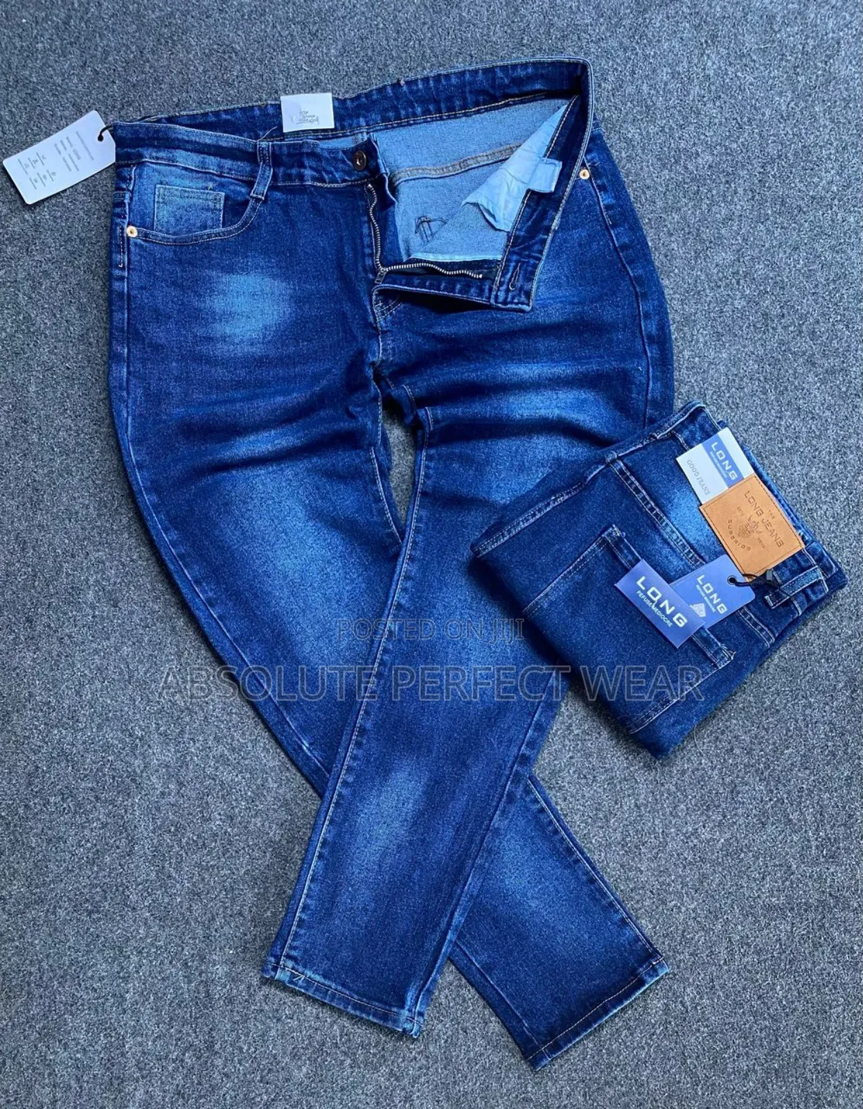 Blue Jeans Trousers for Men