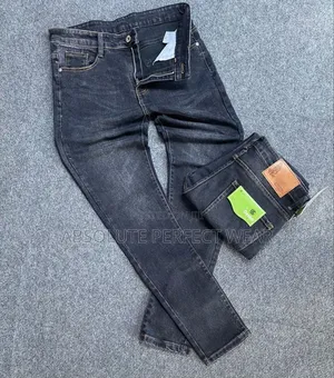 Gray Jeans Trousers for Men