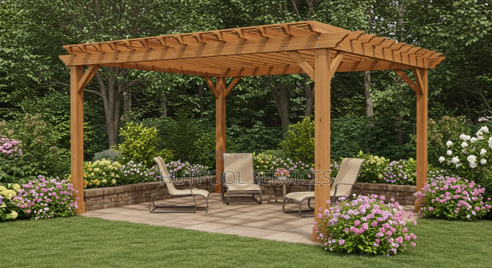 Simple Pergola 008