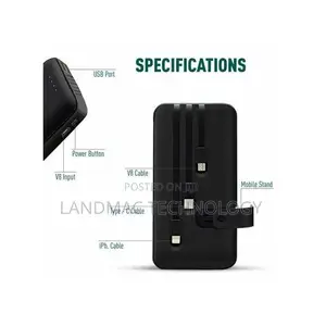 30,000 Mah Power Bank for Apple, Android Type-C Devices