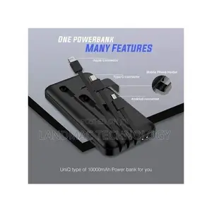 30,000 Mah Power Bank for Apple, Android Type-C Devices
