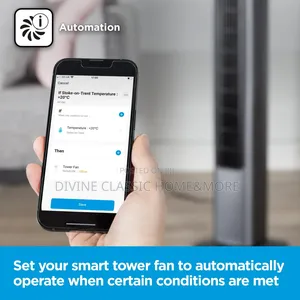 Black+Decker 36” Smart Digital Tower Fan, 5 Speed Settings