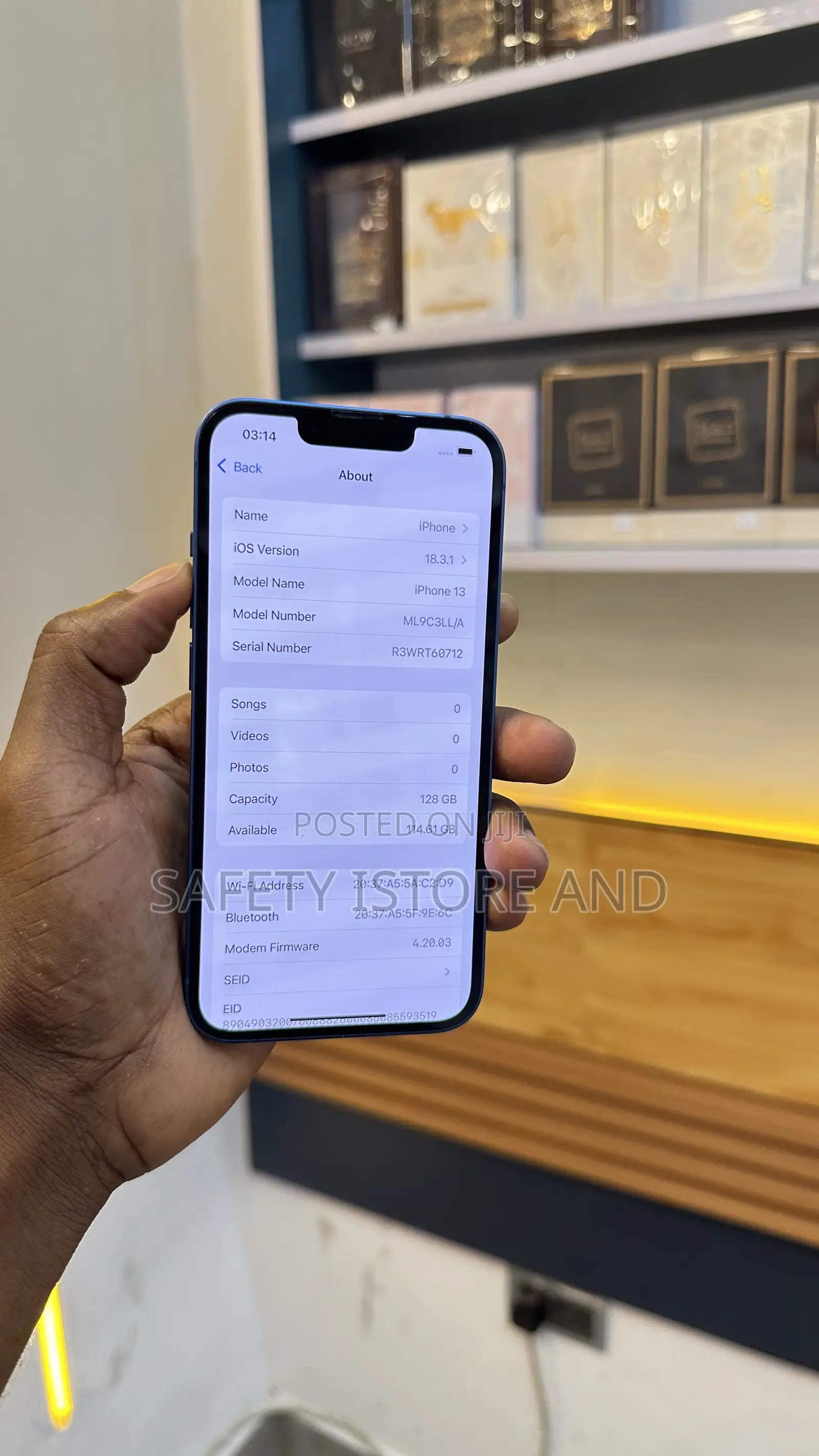 New Apple iPhone 13 128 GB Blue