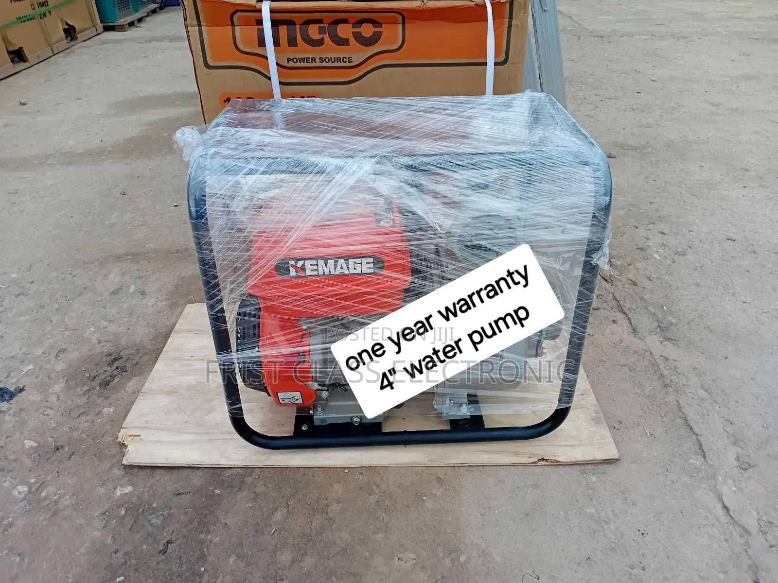 Easy to Use 4 Inches Petrol Water Pump