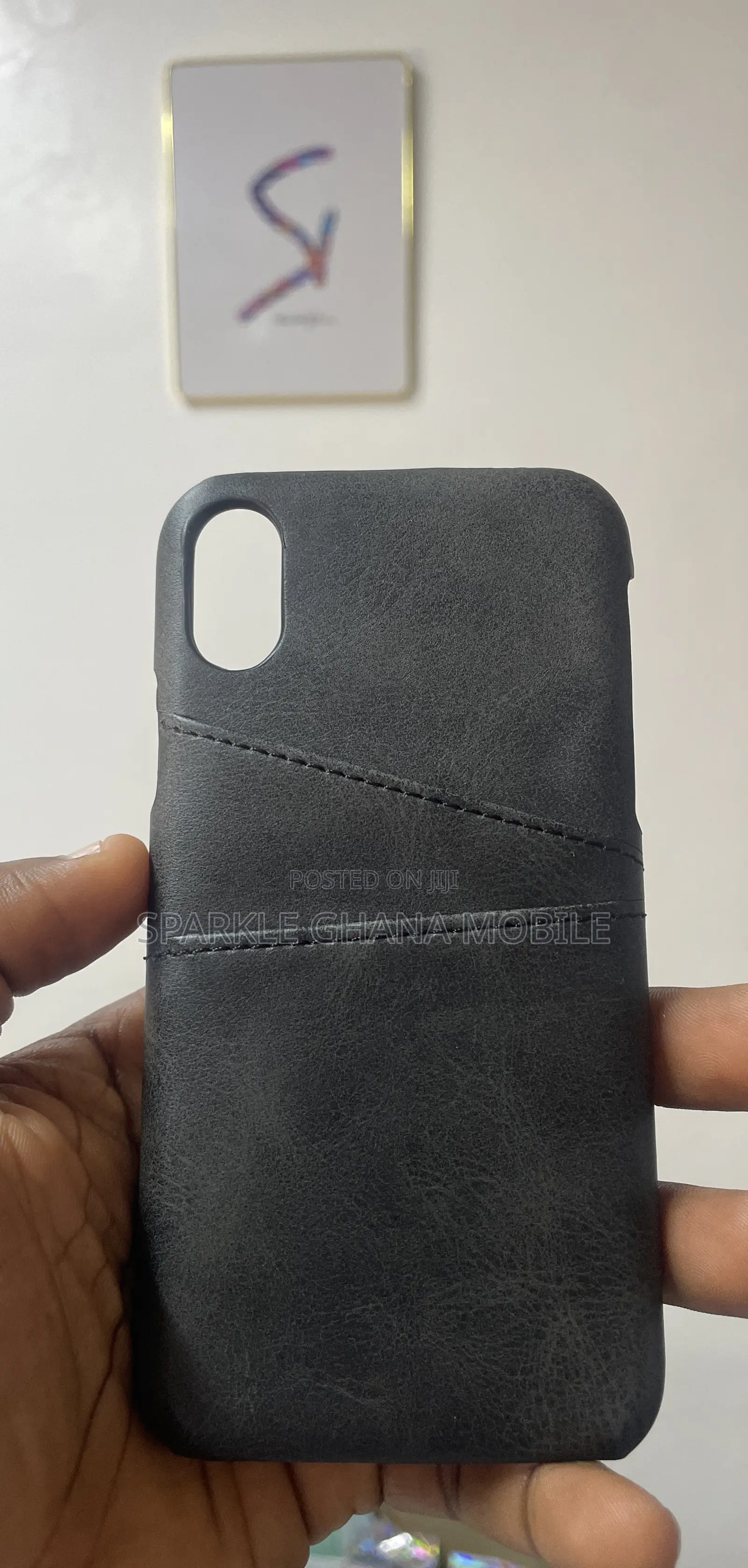 iPhone X Gray Wallet Case