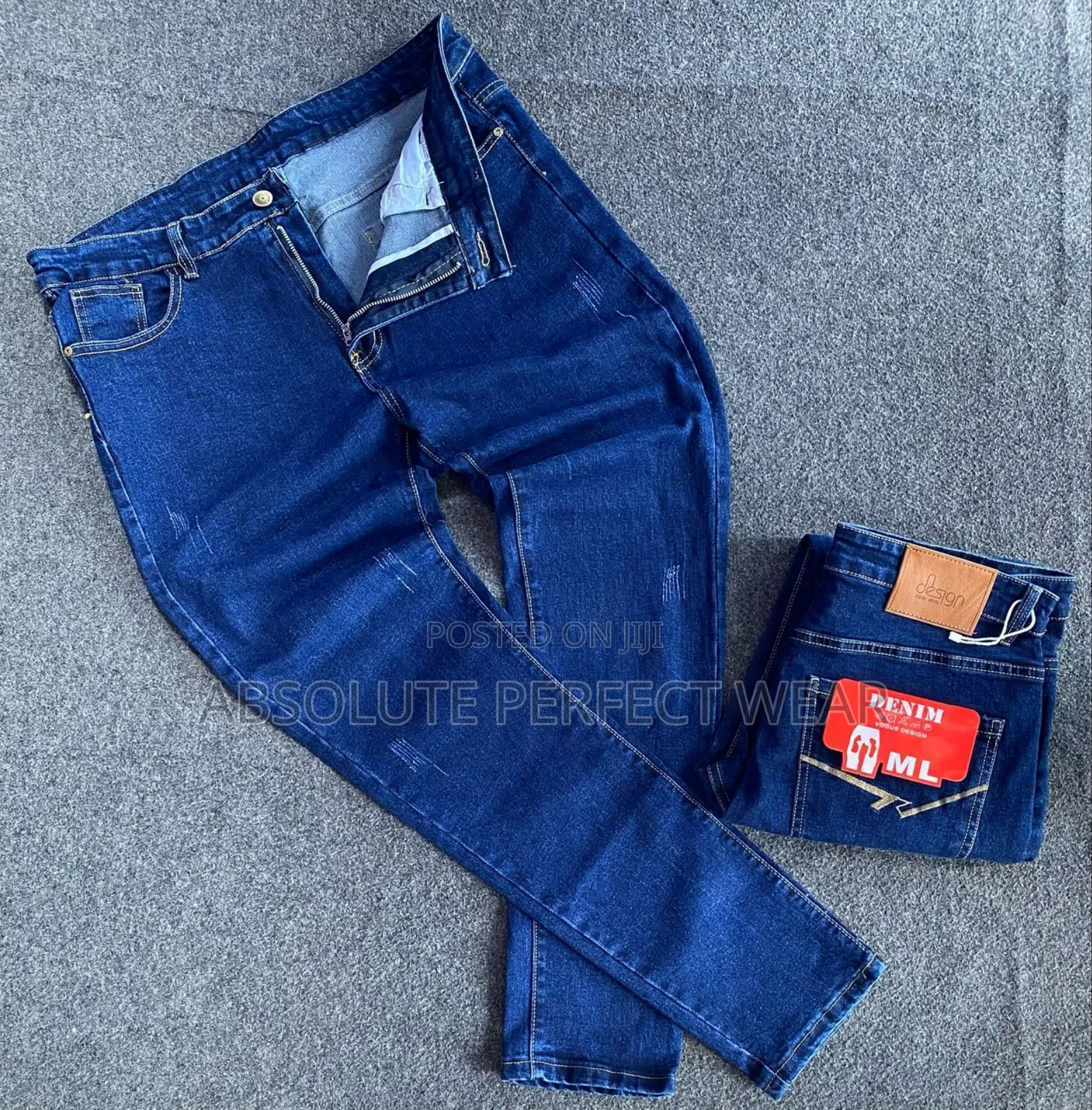 Quality Made Blue Jeans Trousers for Men