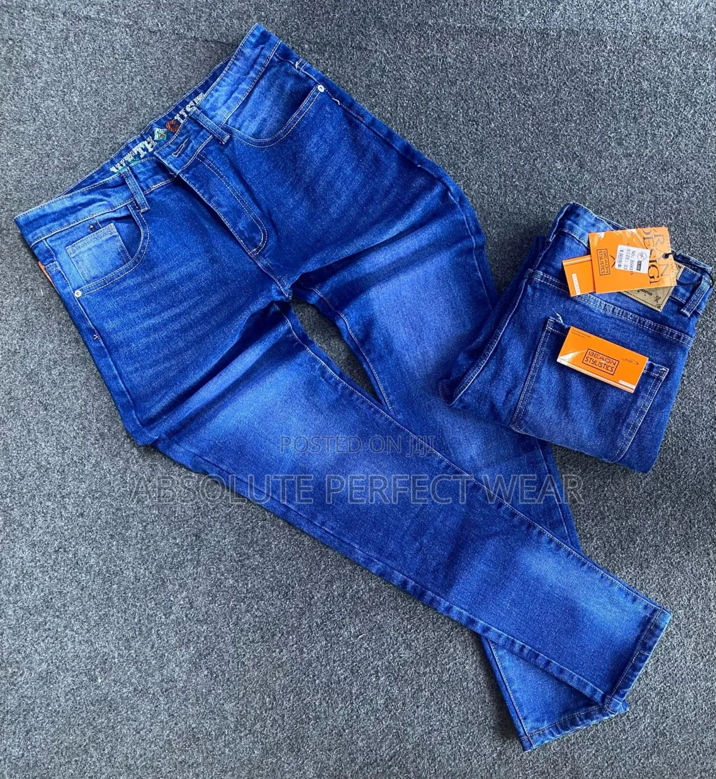 Quality Made Blue Jeans Trousers for Men