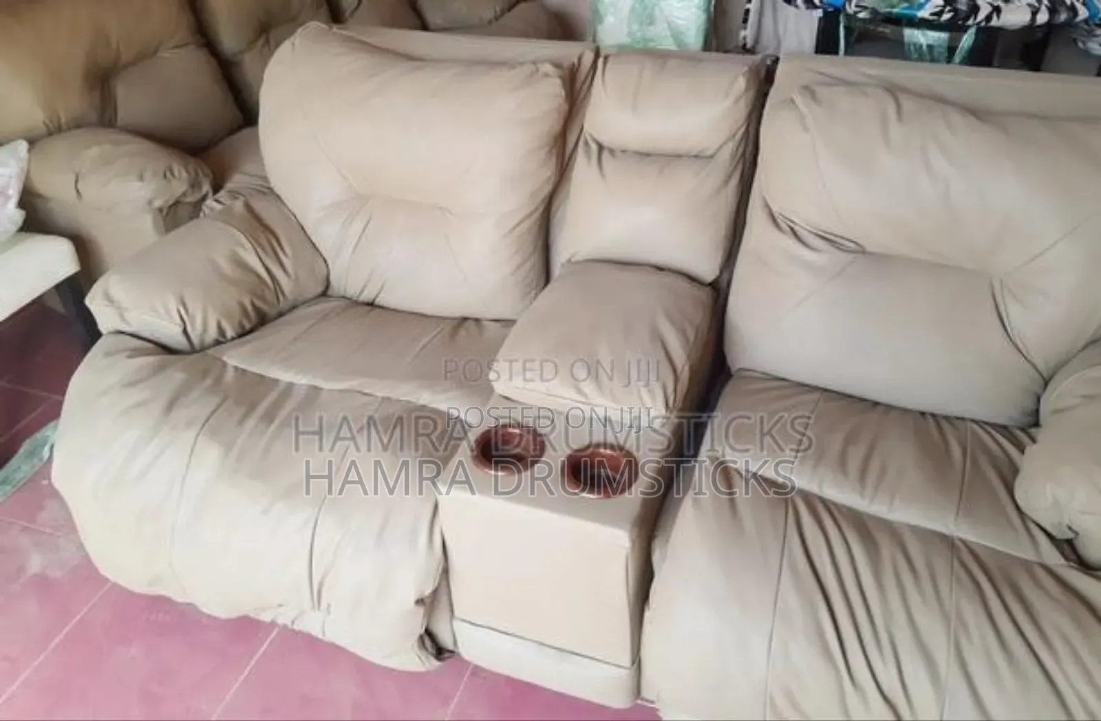 2 Set Recliner Sofa