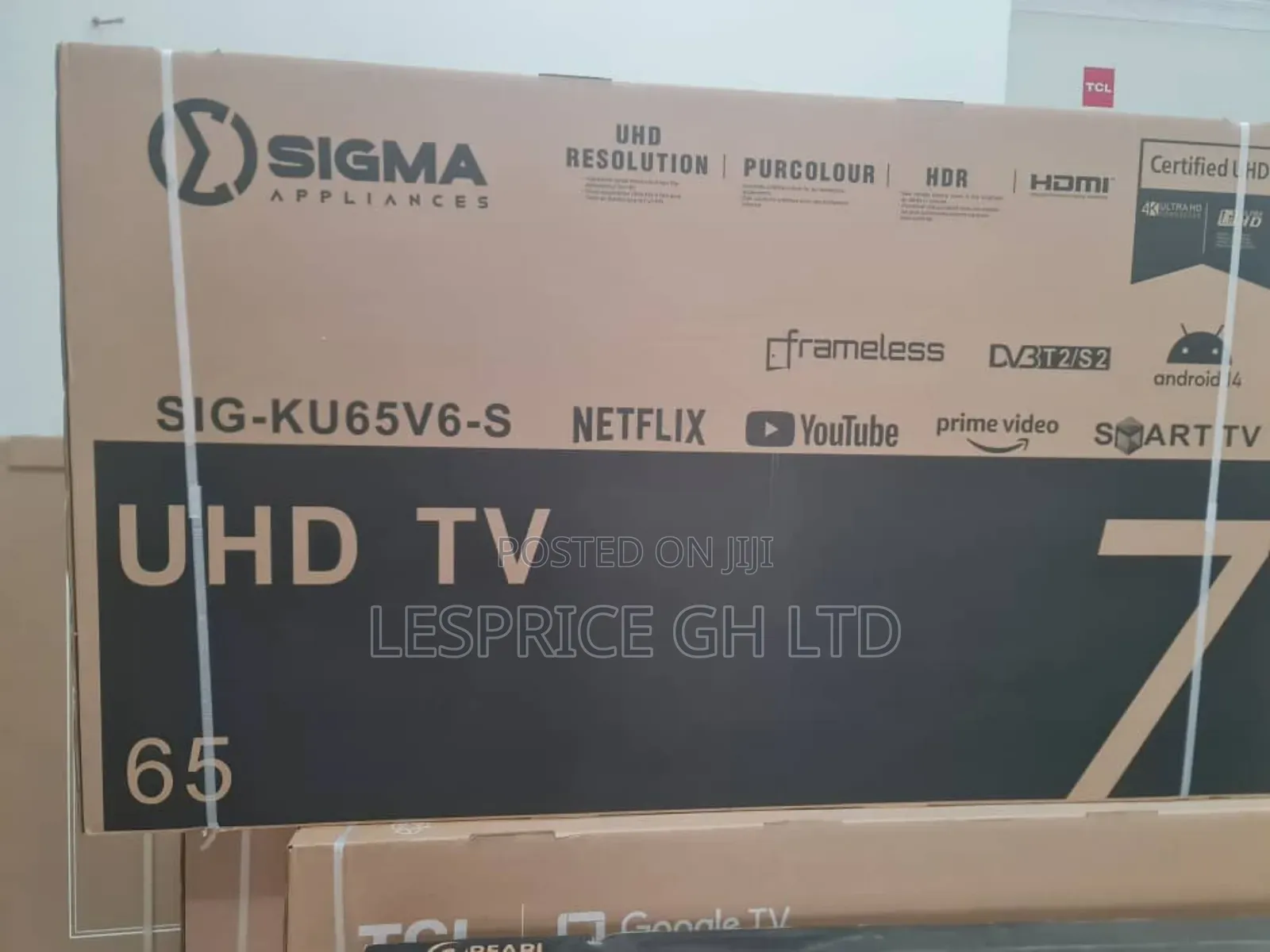 Sigma 65" Tv - Stunning Clarity