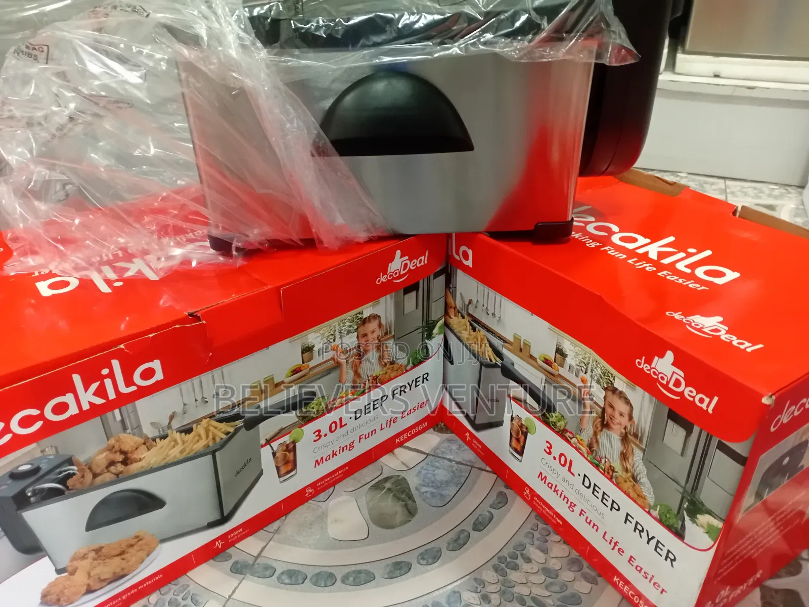 Brand New Decakila Depp Fryer Decakila Deep Fryer 3.0l
