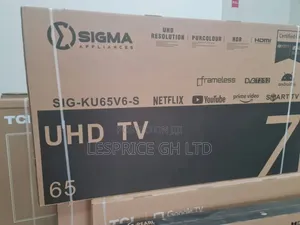 Sigma 65" Smart Tv: Google Play Ready!