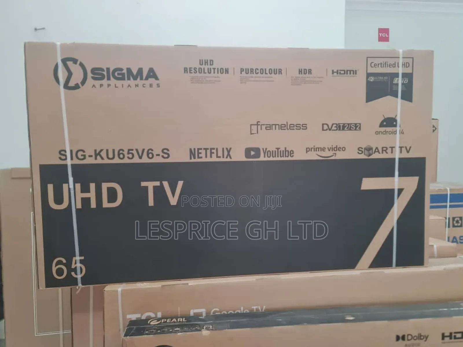 Sigma 65" Smart Android Tv - Endless Apps