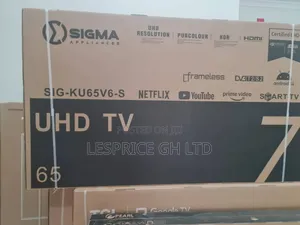 Sigma 65" Smart Android Tv - Frameless Beauty