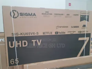 Sigma 65" Smart Android Tv - Frameless Beauty
