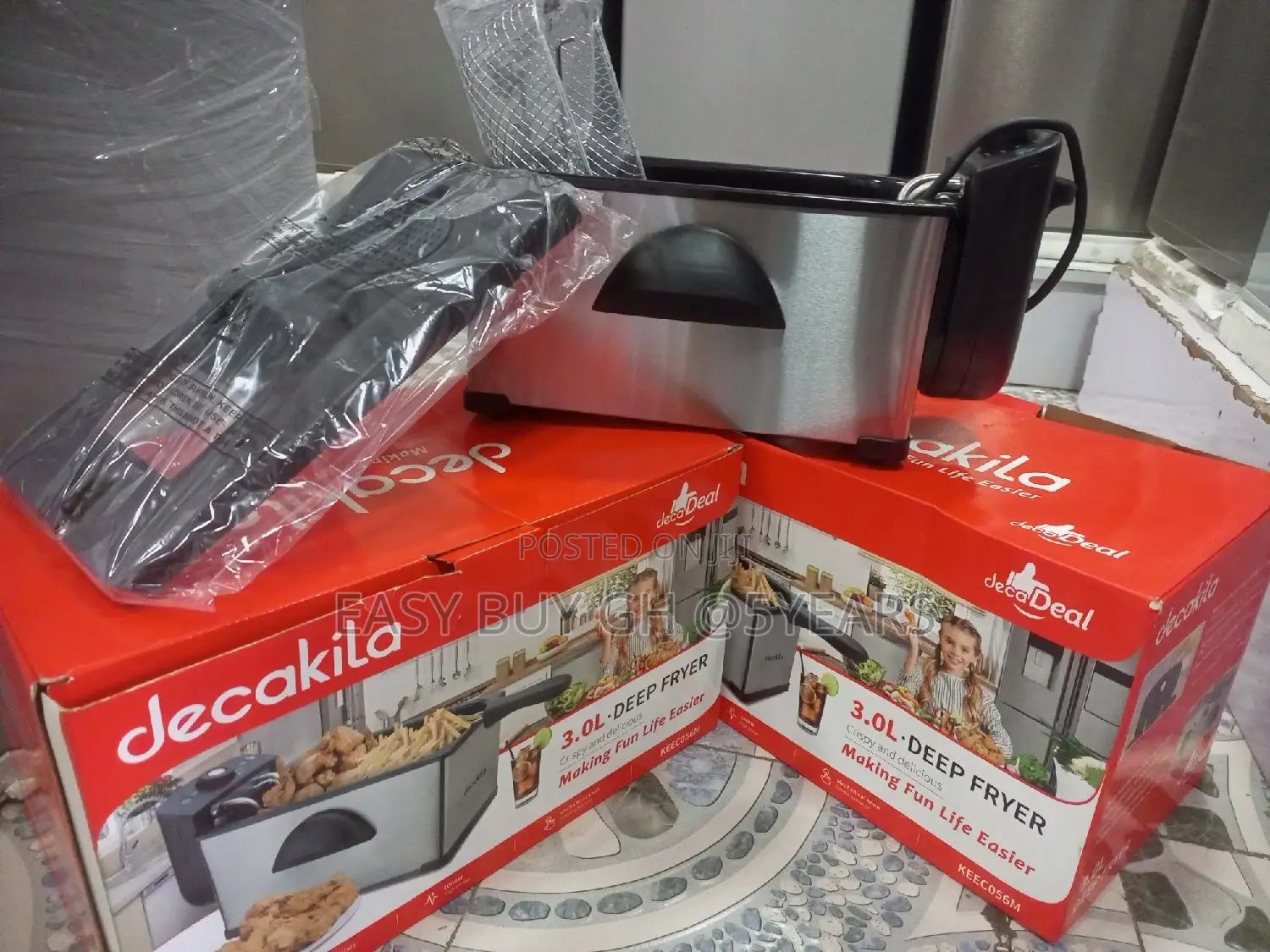 Brilliant Decakila Deep Fryer 3.0l Deca