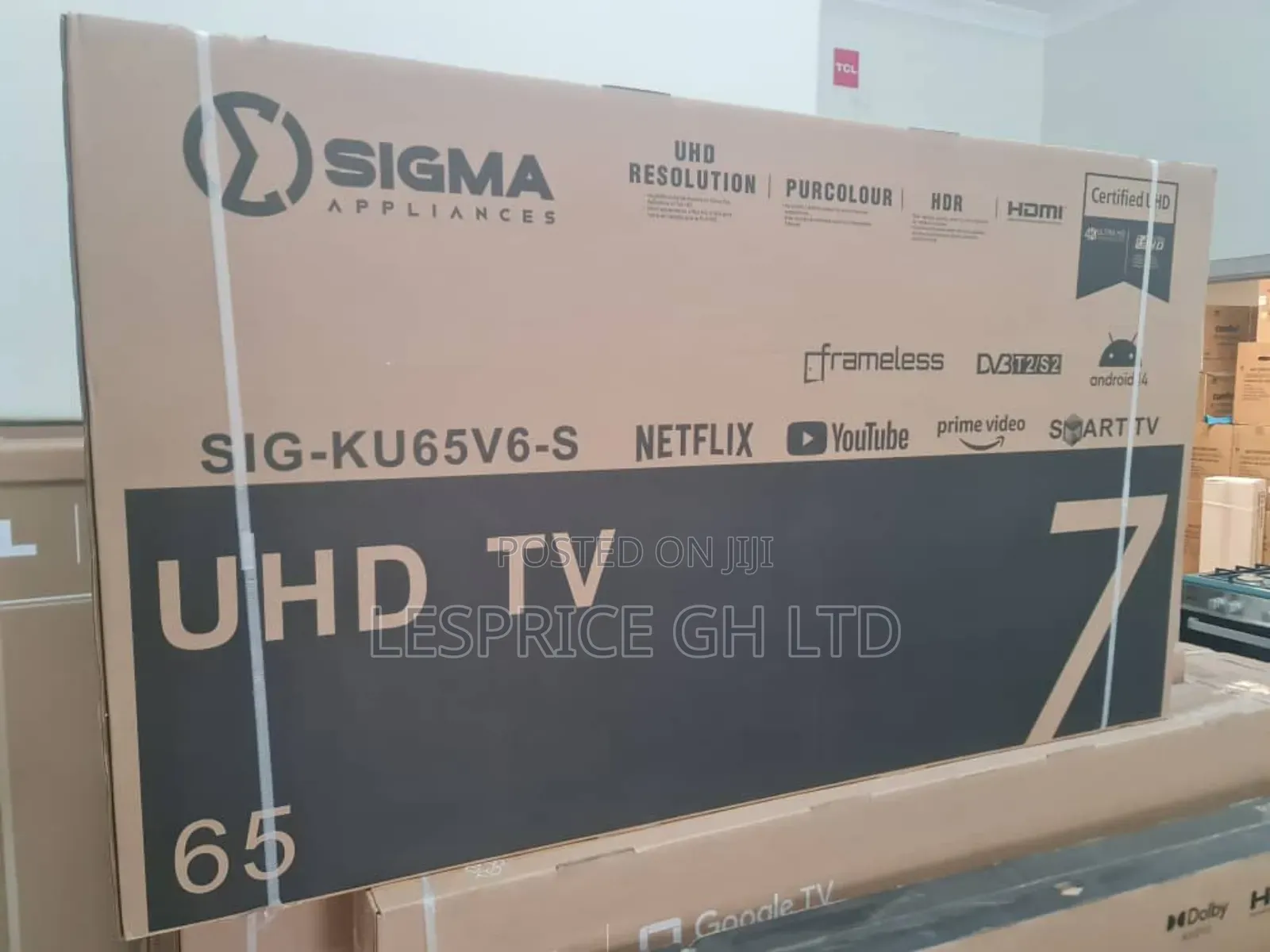 Sigma 65" Android Tv - Easy Setup