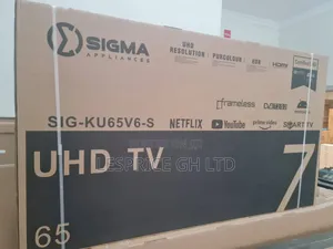 Sigma 65" Smart Android Tv - Affordable Luxury!
