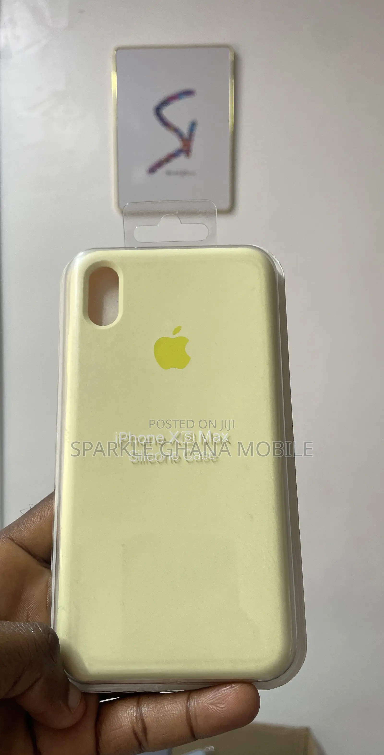 iPhone Xs Max Mellow Yellow Silicone Case