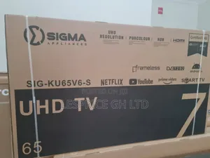 Sigma 65" Smart Android Tv - Beautiful Display!