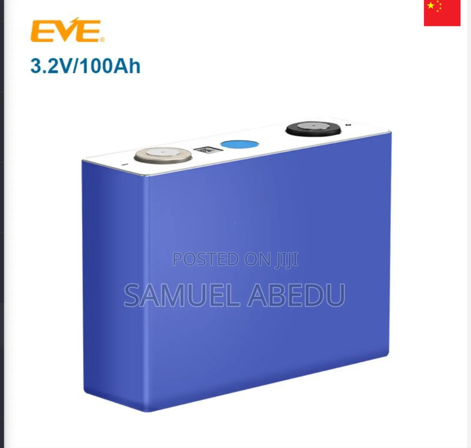 Lithium Lifepo4 Cells 3.2v 100ah
