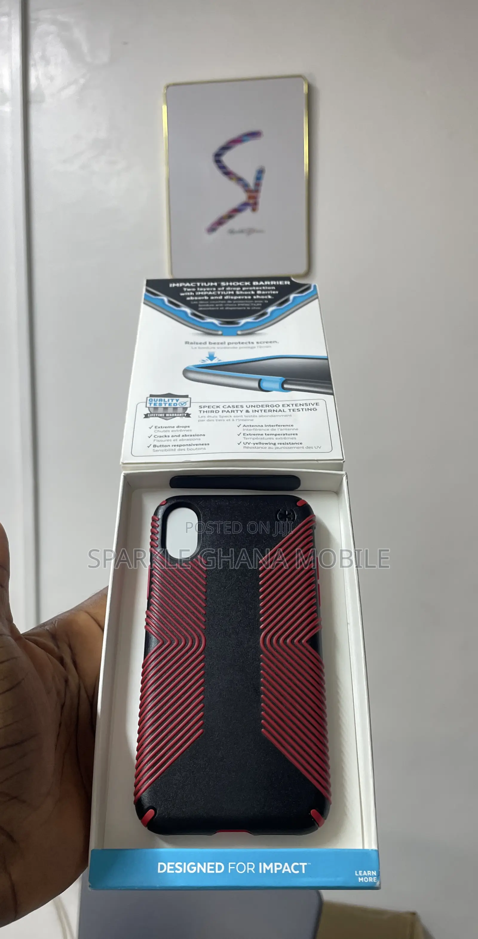 iPhone X Speck Presido Grip Case