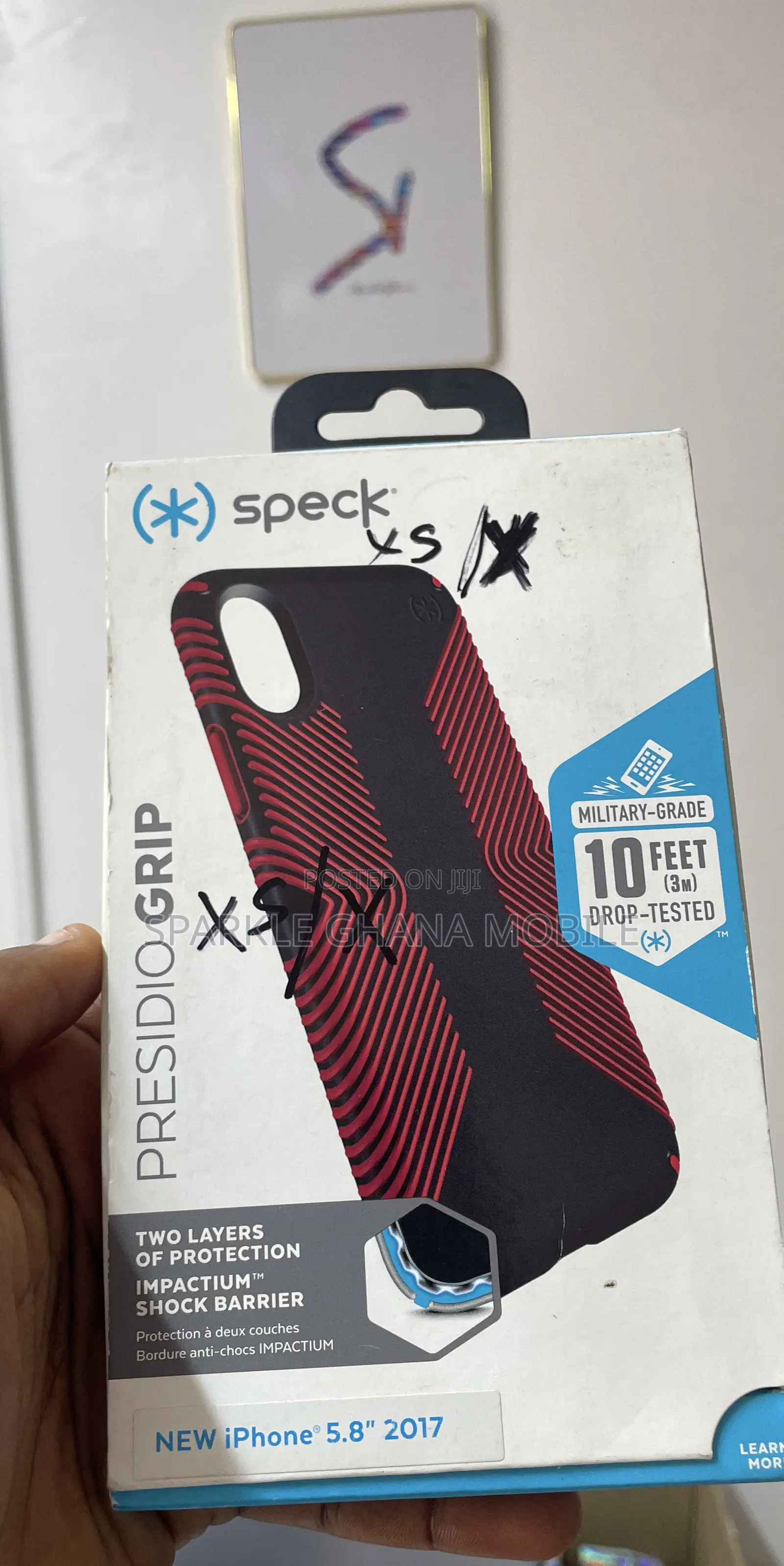 iPhone X Speck Presido Grip Case