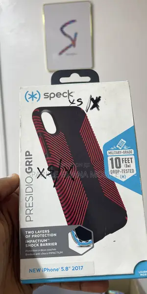 iPhone X Speck Presido Grip Case