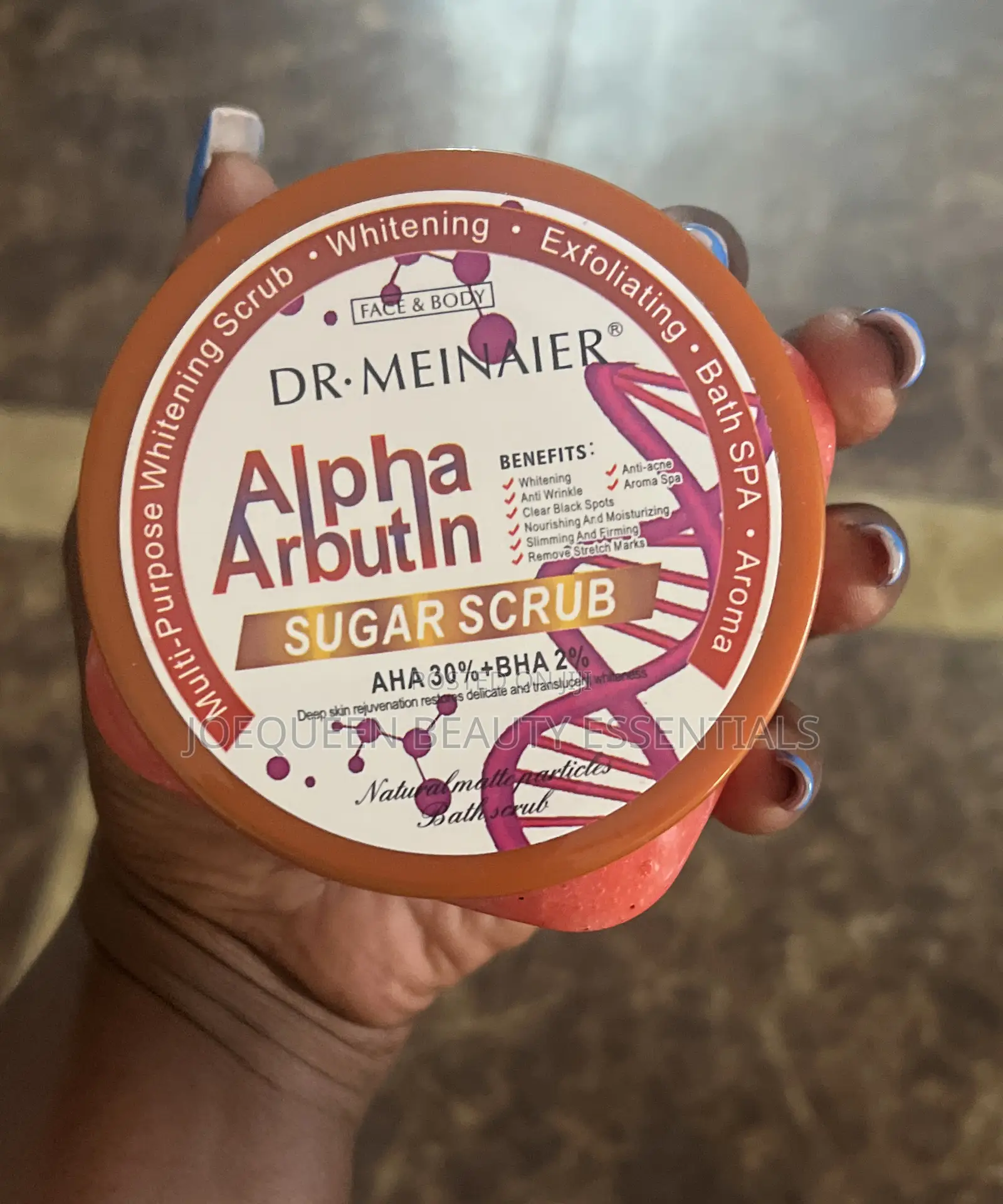 Alpha Arbutin Sugar Scrub