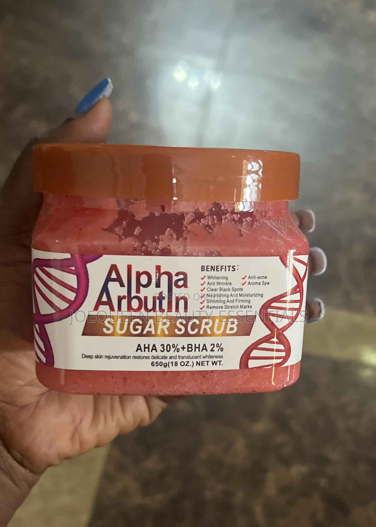 Alpha Arbutin Sugar Scrub