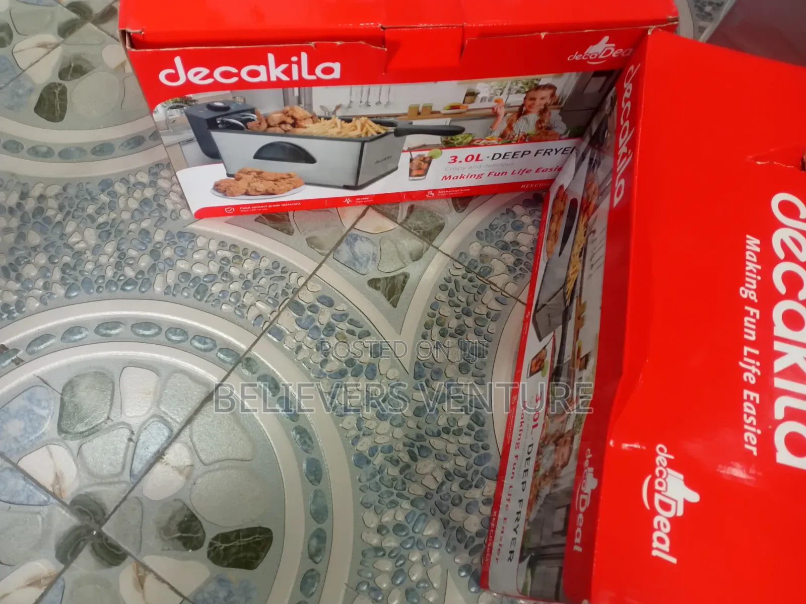 Decakila Temperature Deep Fryer 3.0l Deep Fryer