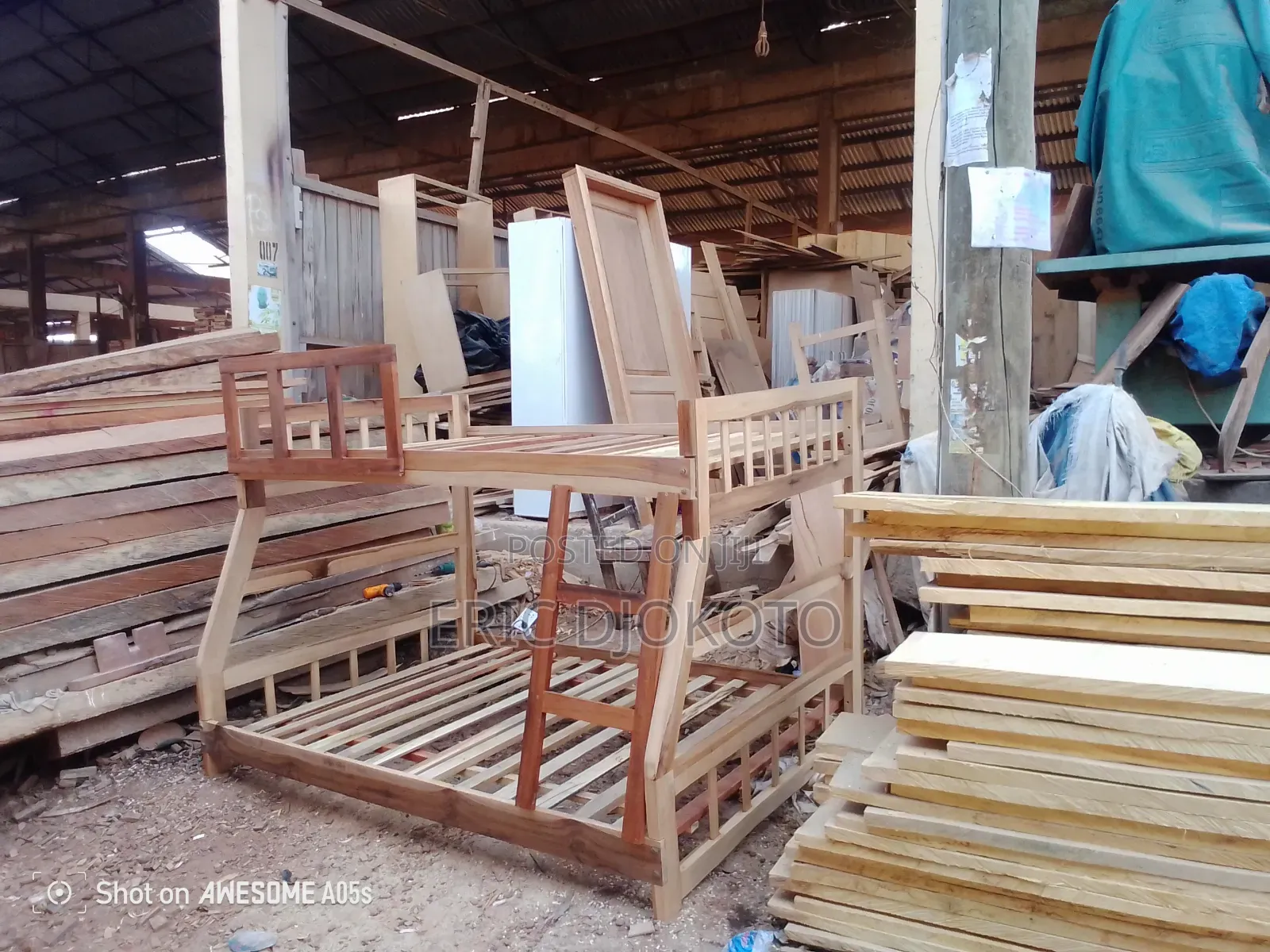 Single and Double Size Bunk Bed Mansonia