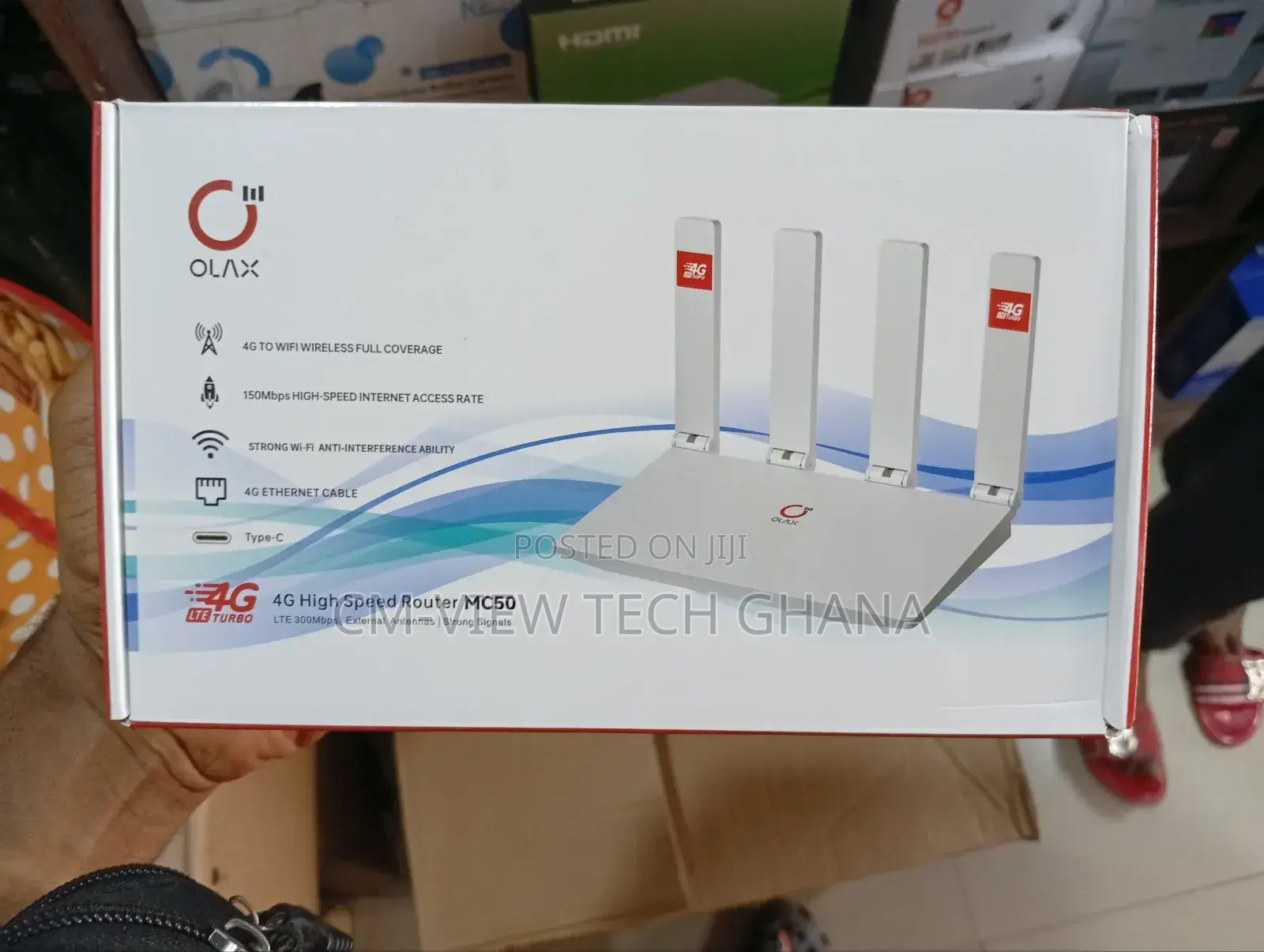 4g Universal High Speed Sim Router (Olax)