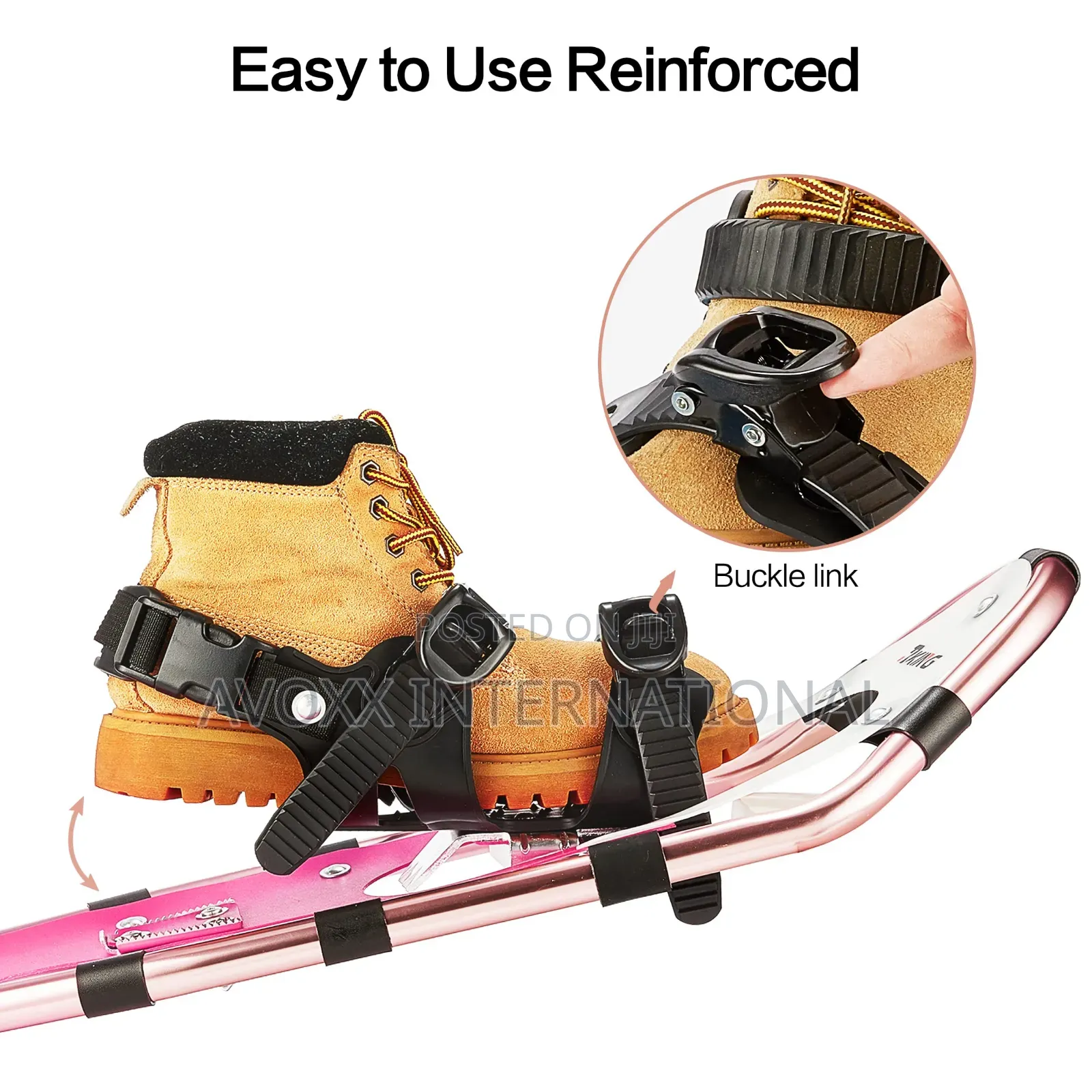 Hrking Lightweight Terrain Showshoes Set,Women Men Kids 21"