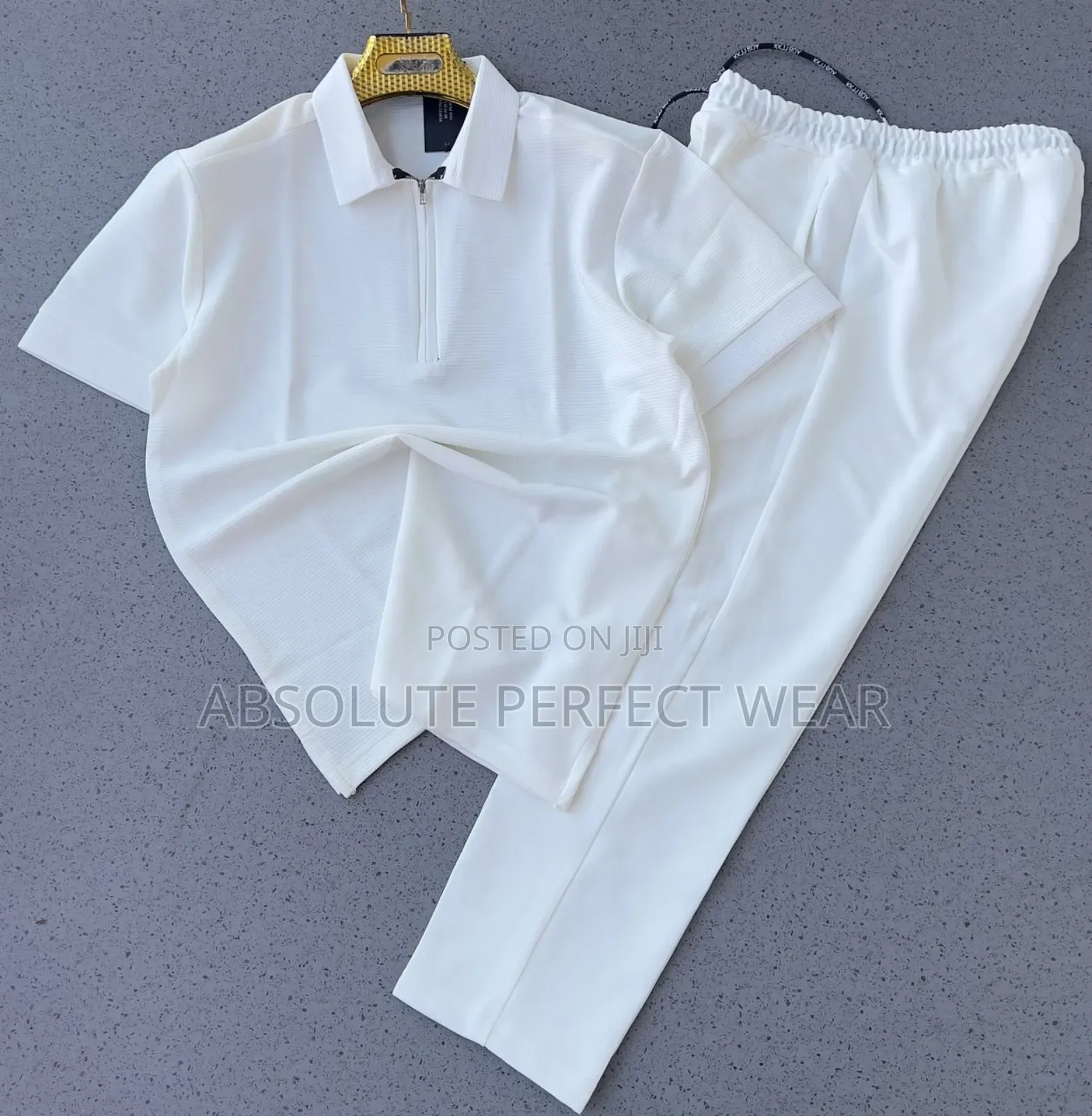 Plain White Kaftan Available for Men