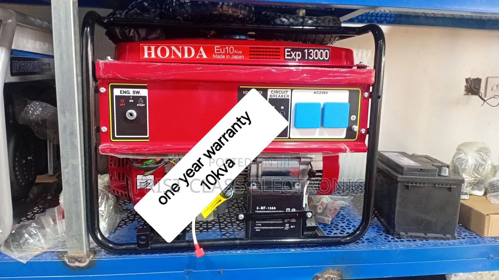 Commercial Grade 10kva Petrol Generator for Agricultural Use