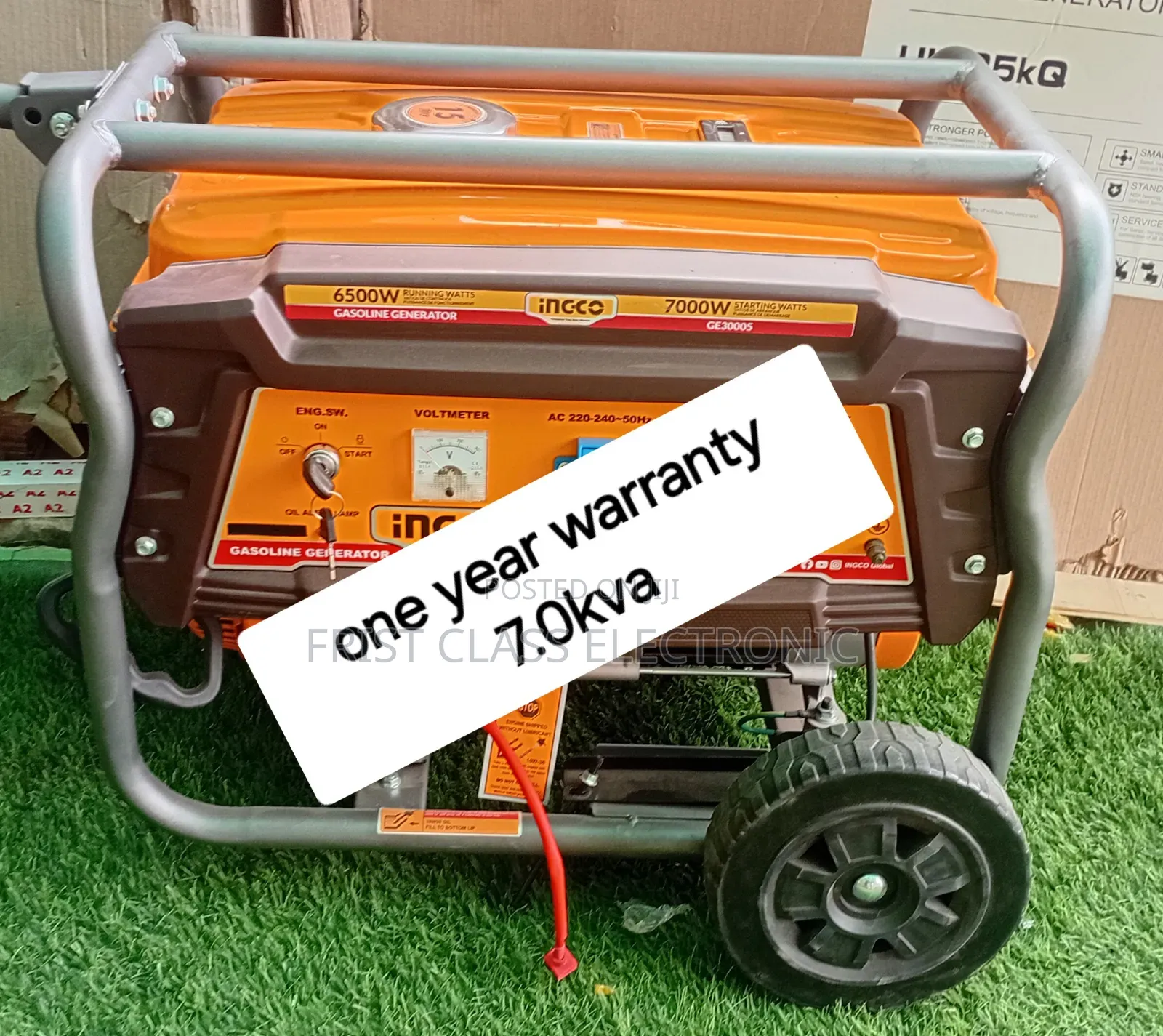 Highly Recommend 7.0kva Petrol Generator