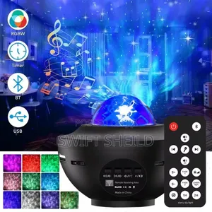 Starry Light Projector, With Bluetooth Music 21 Light Mode
