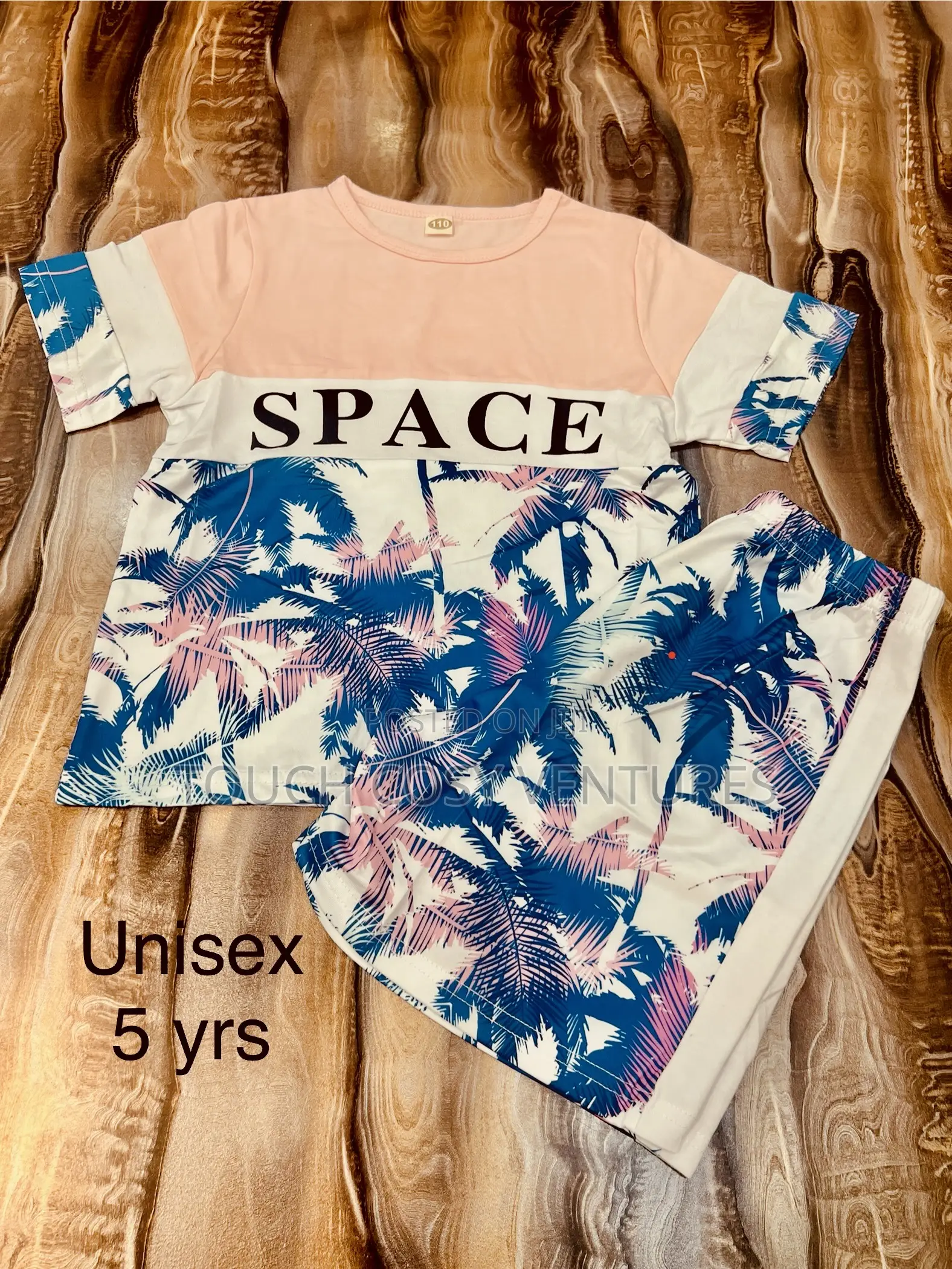 Unisex Top and Short for Kids