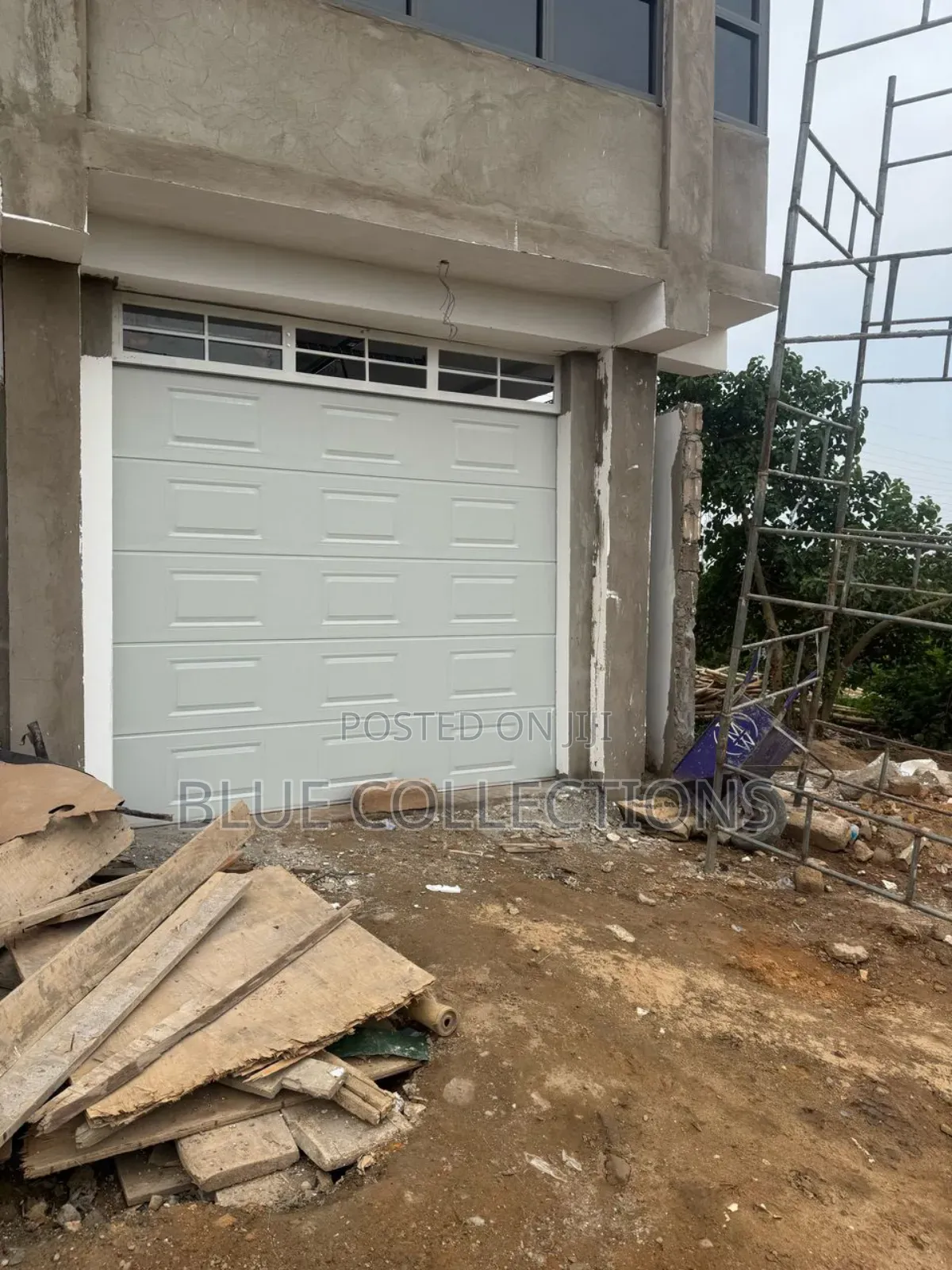Garage Door With Remote and Accessories