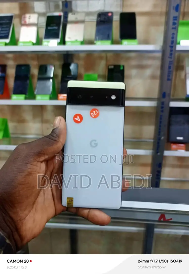 New Google Pixel 6a 128 GB White