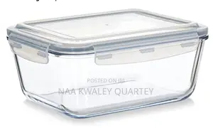 2.5 L Borosilicate Glass Storage Bowl