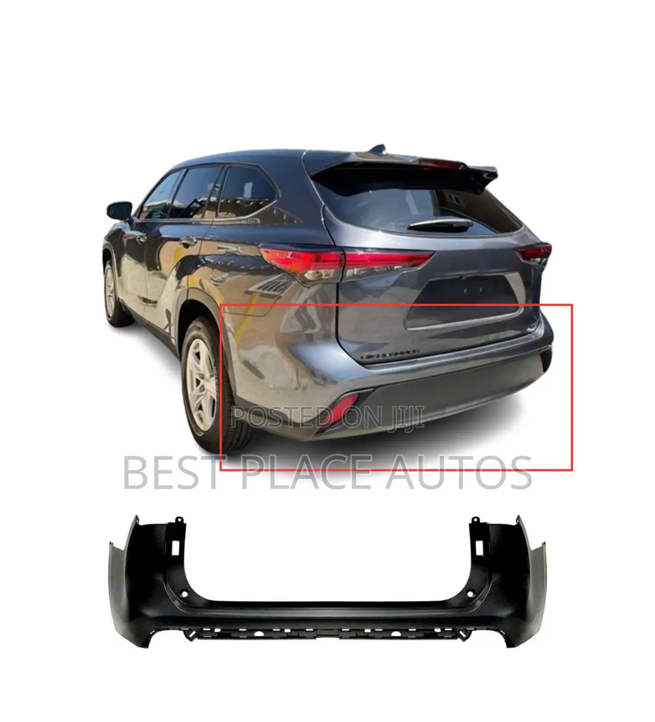 Toyota Highlander 2021-22 Back Bumper