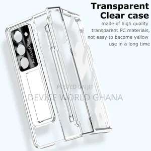 Rex Transparent Full Protection Case Fo Samsung Z Fold 7,6 ,5 4