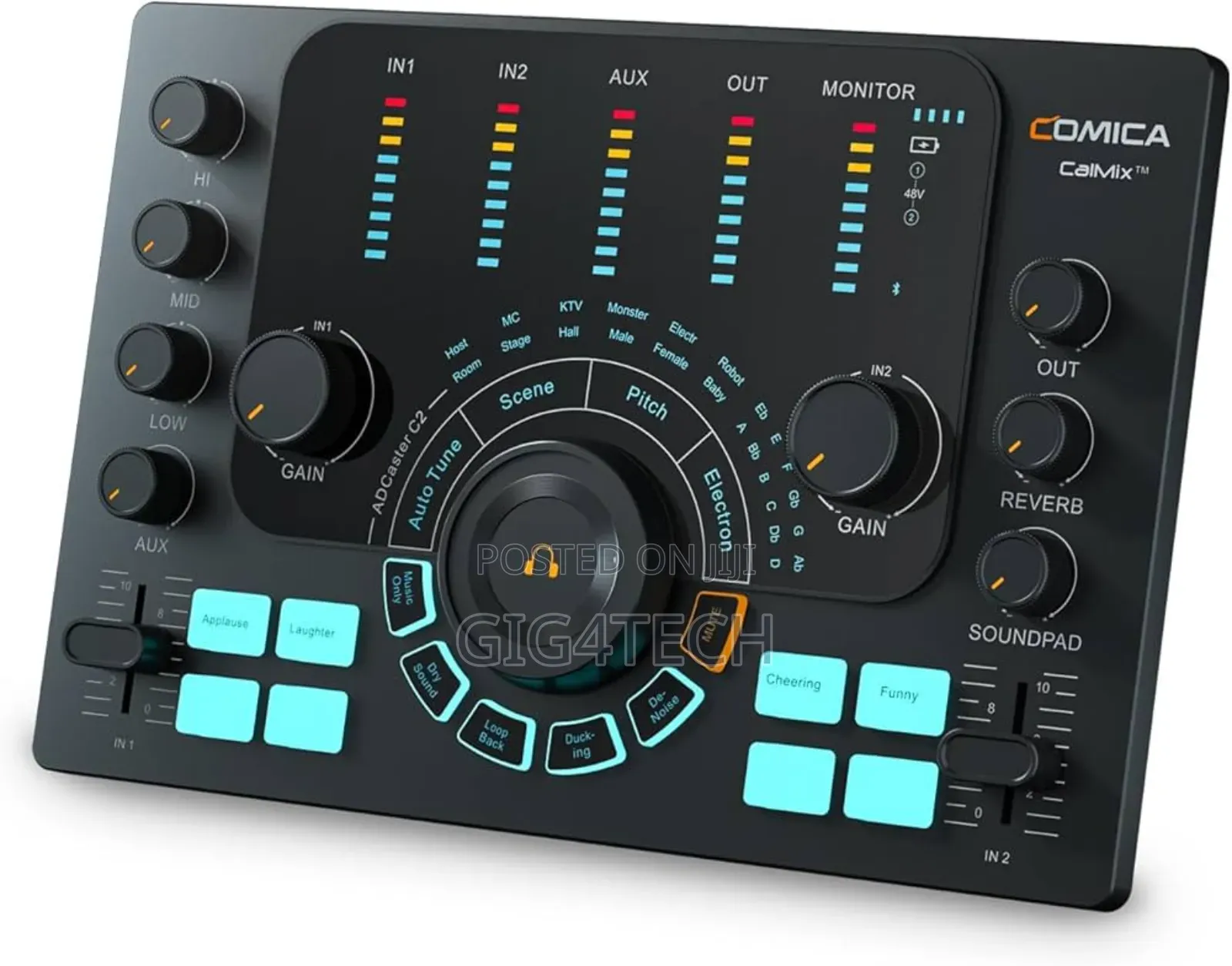 Comica Adcaster C2 Audio Interface Soundcard